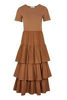 Thumbnail for Camel Carrie Dress - Curve