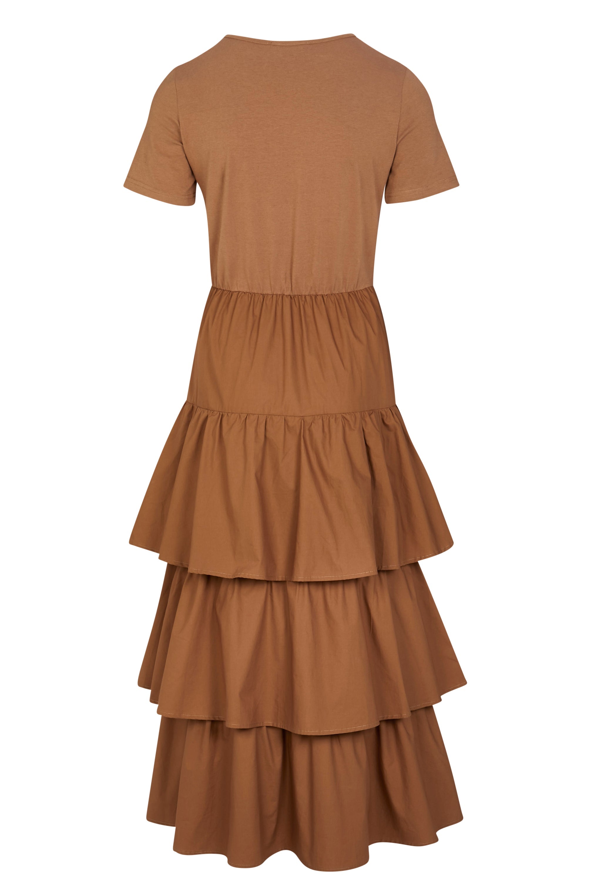 Camel Carrie Dress - Curve