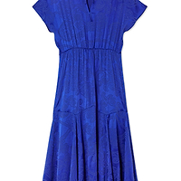 Thumbnail for Blue Love Lock Erin Dress Petite
