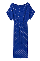 Thumbnail for Blue Tilly Plisse Dress
