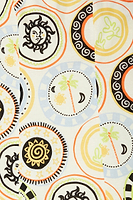 Thumbnail for Cream Mosaic Plate Sol Bandeau Top