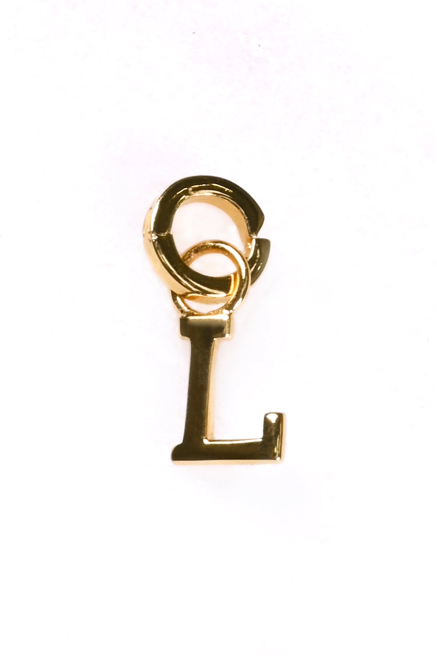 Gold Plated Initial Charm