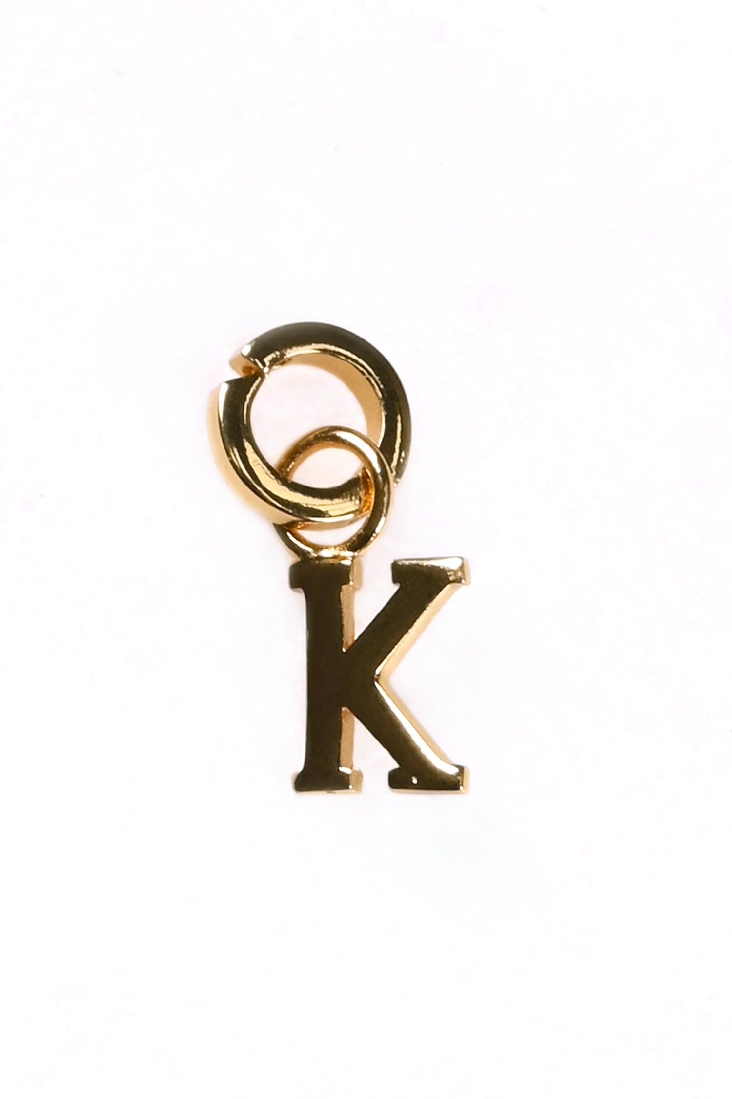 Gold Plated Initial Charm
