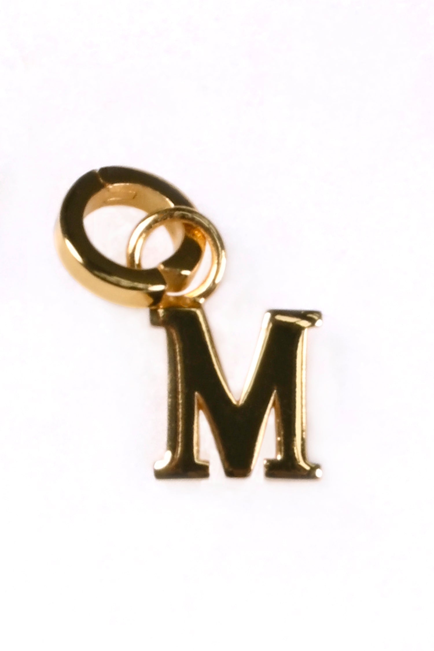 Gold Plated Initial Charm