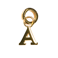 Thumbnail for Gold Plated Initial Charm