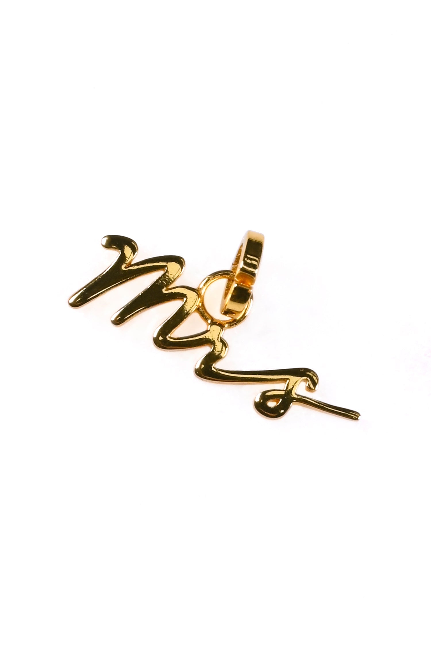 Gold Plated Mrs Charm