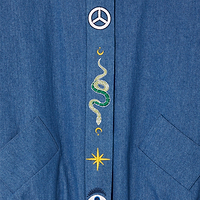 Thumbnail for Denim Astrid Bomber