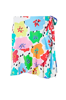 Thumbnail for Floral Dotty Wrap Skirt
