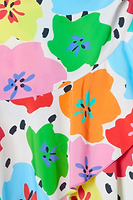 Thumbnail for Floral Dotty Wrap Skirt