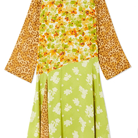 Thumbnail for Floral And Leopard Blair Dress (SC)