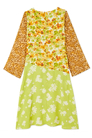 Thumbnail for Floral And Leopard Blair Dress Petite