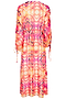 Pink Geo Midi Dress