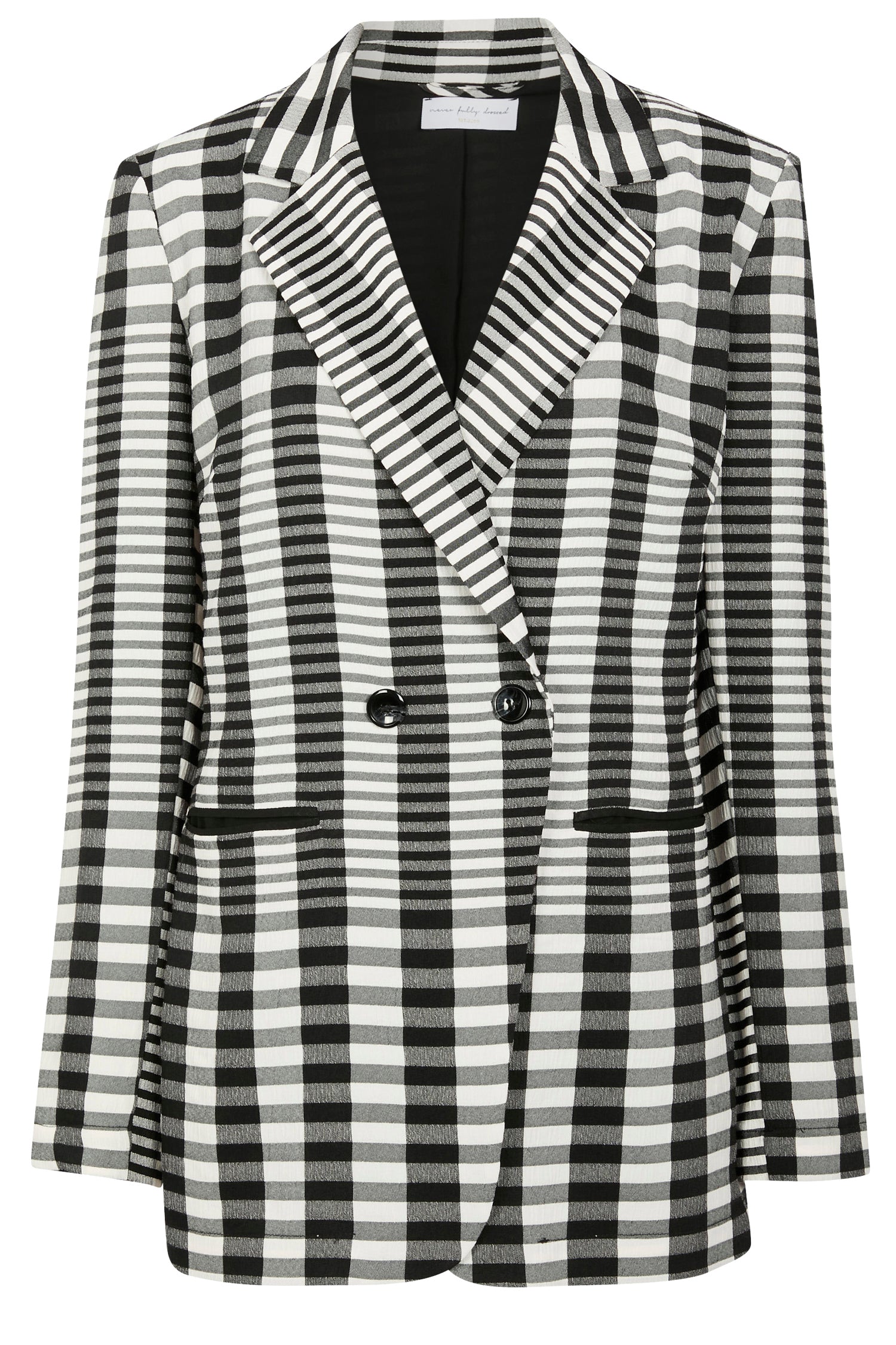 Mono Check Blazer