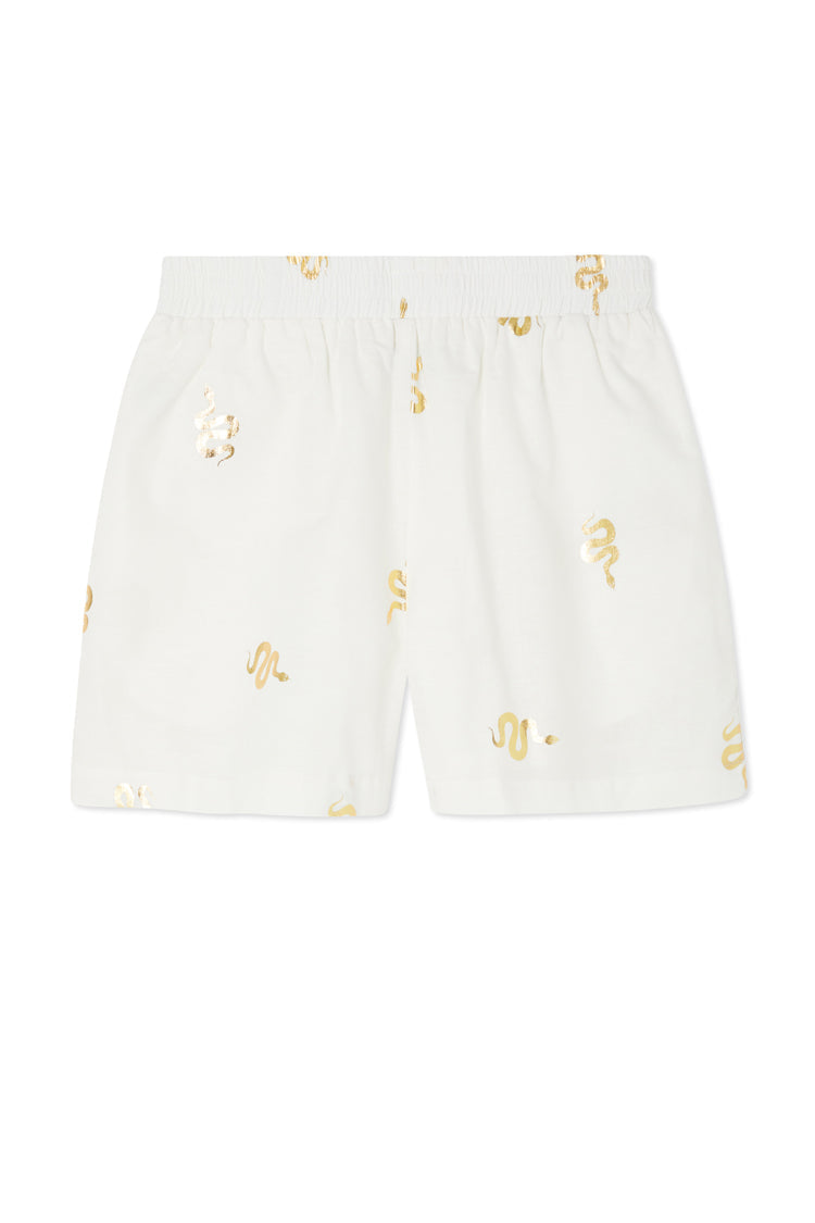 Gold Snake Elissa Shorts