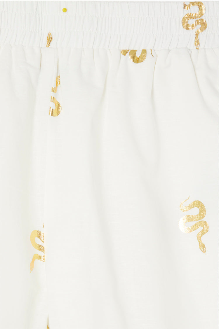 Gold Snake Elissa Shorts
