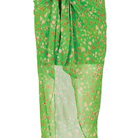 Thumbnail for Green Animal Cassie Skirt