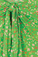 Thumbnail for Green Animal Cassie Skirt