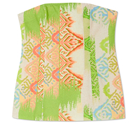 Thumbnail for Green Abstract Sol Bandeau Top