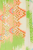 Thumbnail for Green Abstract Sol Bandeau Top