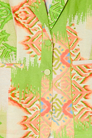 Thumbnail for Green Abstract 22 Blazer Petite