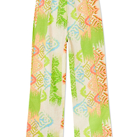 Thumbnail for Green Abstract Trousers