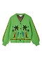 Green Running Wilder Cardigan