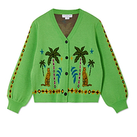 Thumbnail for Green Running Wilder Cardigan