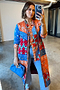Blue Paisley Anushka Midi Cardi