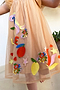 NFD Kids Orange Wonderland Dress