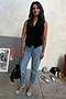 Black Velvet Quinn Waistcoat