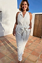 Cream Kaz Jumpsuit