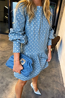 Thumbnail for Denim Minnie Dress