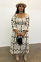 Mono Palm Jasmine Dress