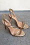 Metallic Stiletto Heel