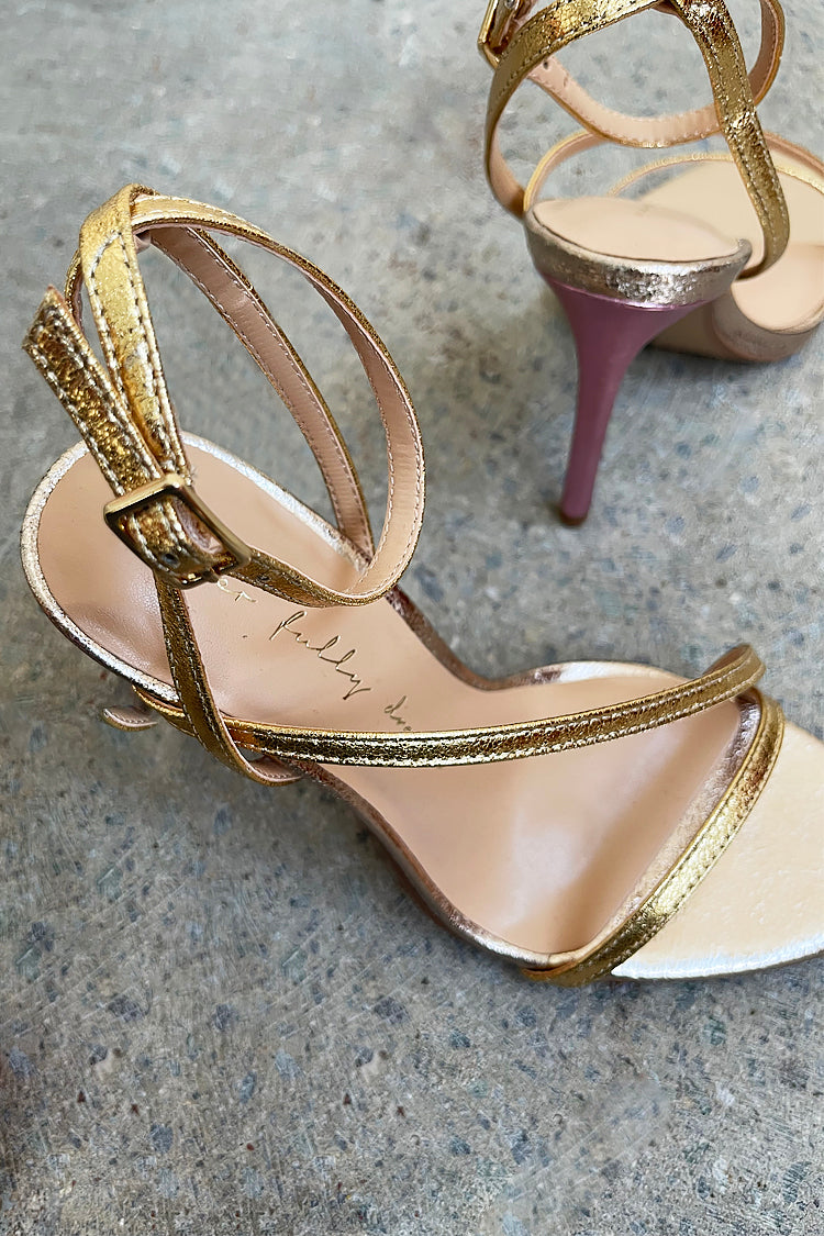 Metallic Stiletto Heel