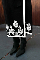 Thumbnail for Model wearing Black Virgo Jaspre Skirt