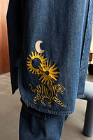 Thumbnail for Close up of Denim Mystical Nami Shirt