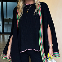 Thumbnail for Black Lola Cape