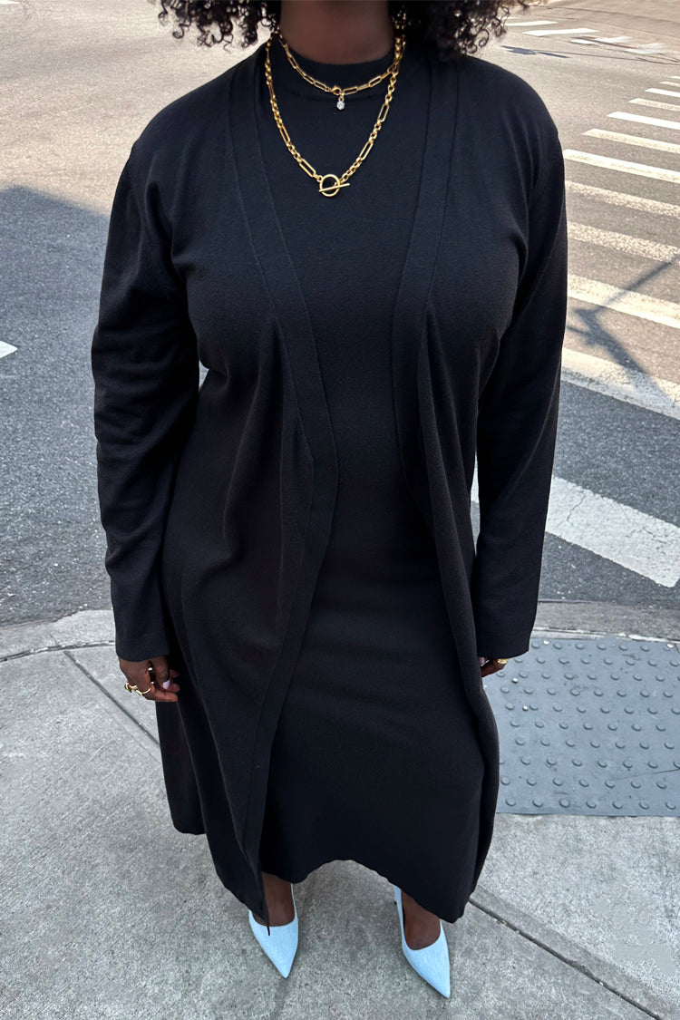 Black Monaco Cardigan