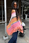 Pink Ayla Poncho