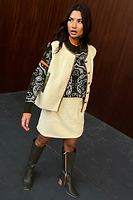 Thumbnail for Model wearing Borg Waistcoat