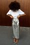 Silver Vegan Leather Jaspre