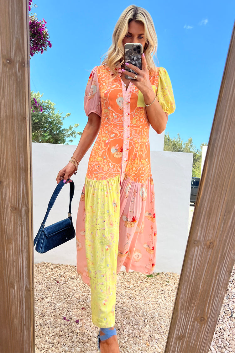 Model wearing Sealife Dolly Shirt Dress 