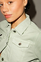 Pistachio Denim Jean Jacket