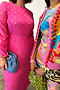 Pink Bon Plisse Dress
