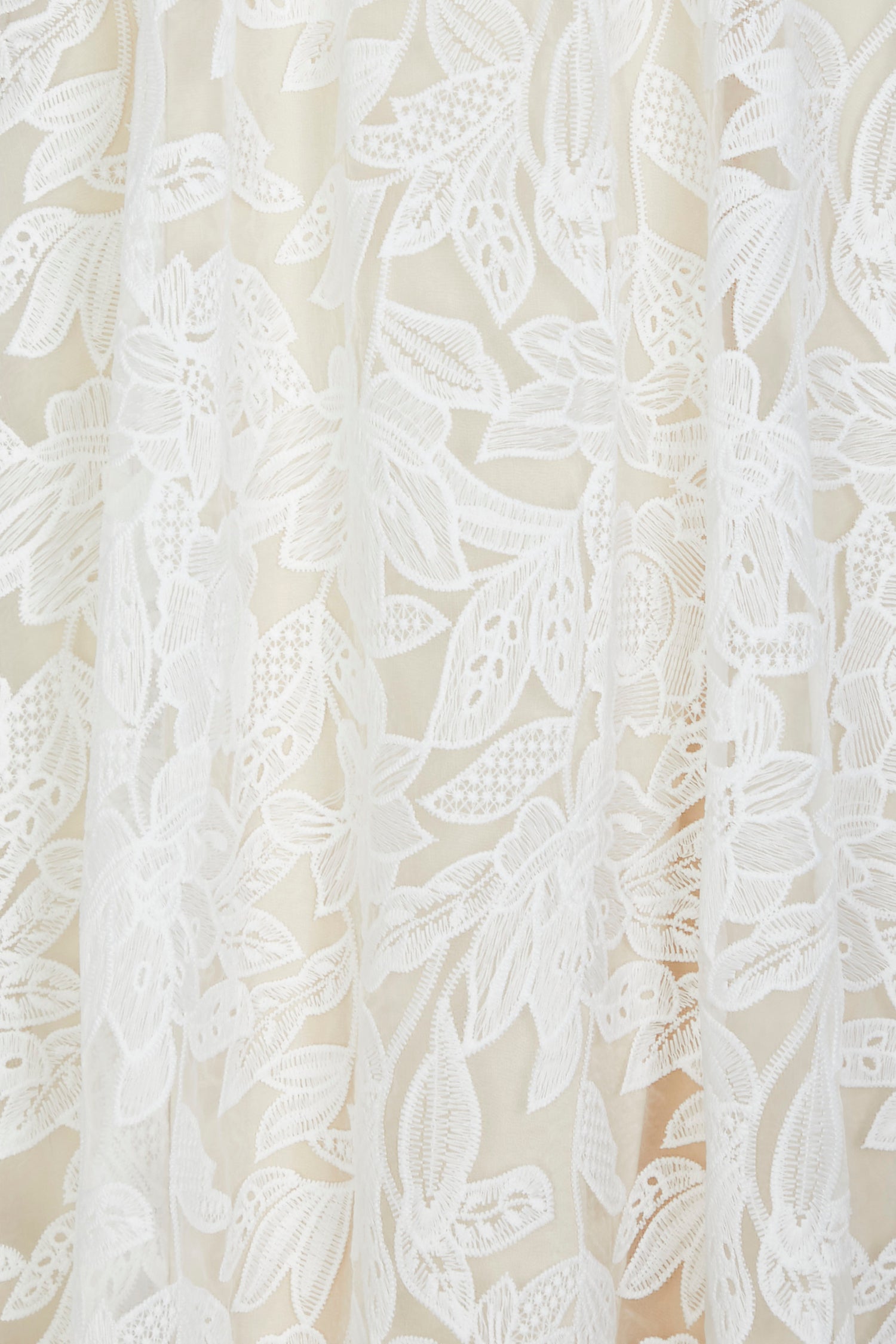 Ivory Isadora Lace Maxi Dress