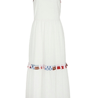 Thumbnail for Ivory Clash Check Dress