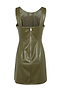 Khaki Sophie Pinafore Dress