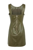 Thumbnail for Khaki Sophie Pinafore Dress