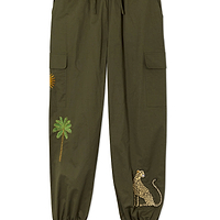 Thumbnail for Khaki Running Wild Cargo Trousers